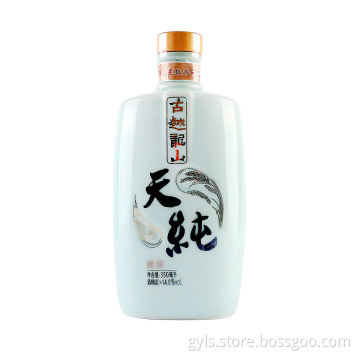 Tian Chun Wine filled in glass bottles